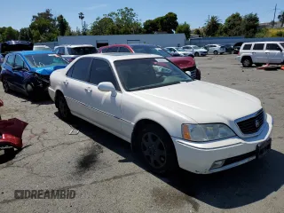 2002 Acura RL with VIN JH4KA966X2C005549, listed as a Copart auction lot 55038214 with 189,488 mi miles and Salvage Title. Bid and sale history available at carsss.com. Image 4.