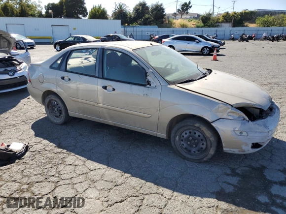 2007 Ford Focus S with VIN 1FAFP34N37W312632, listed as a Copart auction lot 62766645 with Not provided miles and Clean title. Bid and sale history available at DreamBid. Image 4.