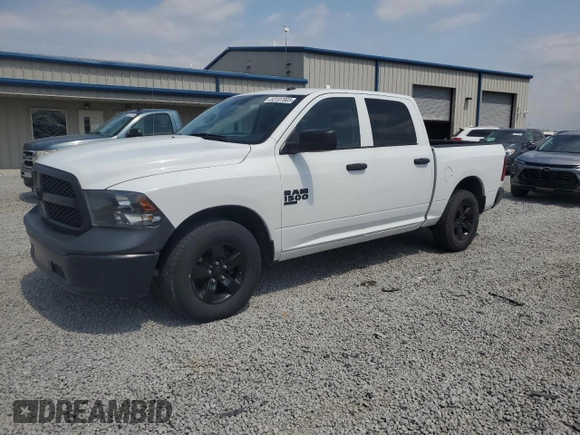 2022 Ram 1500 Tradesman with VIN 3C6RR6KG0NG210845, listed as a Copart auction lot 53107805 with 77,366 mi miles and Salvage title. Bid and sale history available at DreamBid. Image 1.