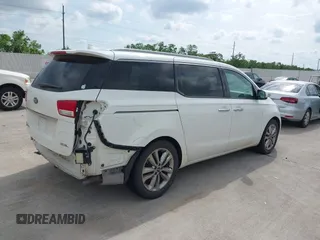 2015 Kia Sedona SX-L with VIN KNDME5C12F6028893, listed as a IAAI auction lot 42109514 with 169,303 mi miles and . Bid and sale history available at DreamBid. Image 4.