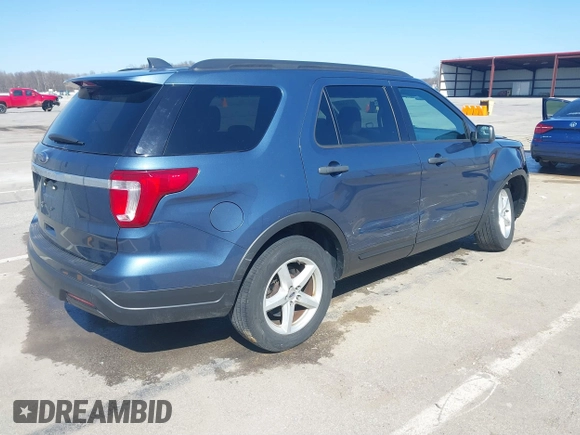 2018 Ford Explorer with VIN 1FM5K7B82JGC22765, listed as a IAAI auction lot 41761420 with 105,508 mi miles and . Bid and sale history available at DreamBid. Image 4.