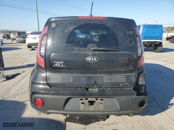 2017 Kia Soul with VIN KNDJN2A28H7459815, listed as a Copart auction lot 47626645 with 119,353 mi miles and Salvage Title. Bid and sale history available at carsss.com. Image 6.