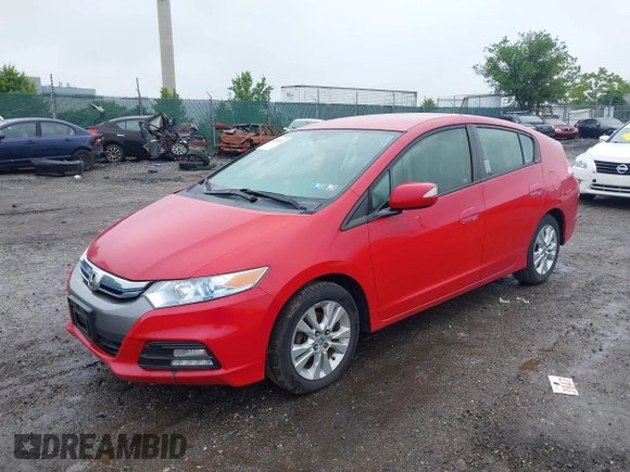 2012 Honda Insight EX with VIN JHMZE2H78CS001541, listed as a IAAI auction lot 42369924 with Not provided miles and . Bid and sale history available at DreamBid. Image 6.