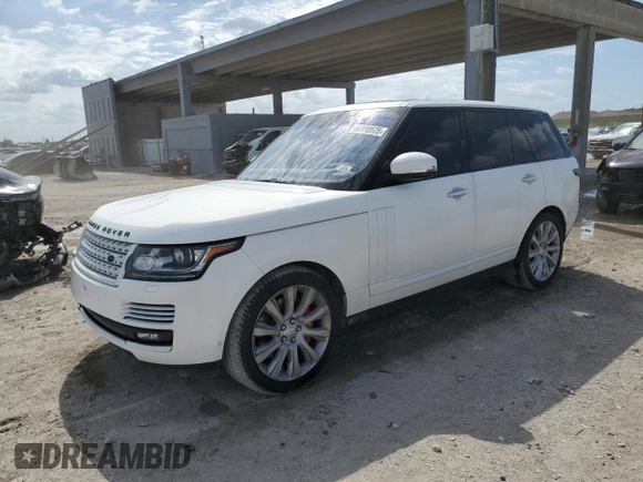 2016 Land Rover Range Rover Autobiography with VIN SALGV2EF3GA275643, listed as a Copart auction lot 50898975 with 166,517 mi miles and Clean Title. Bid and sale history available at DreamBid. Image 1.