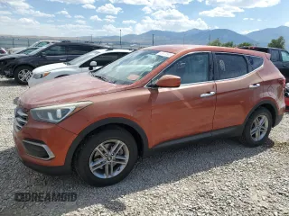 2017 Hyundai Santa Fe 2.4L with VIN 5XYZTDLB5HG462997, listed as a Copart auction lot 63673565 with 176,556 mi miles and Clean title. Bid and sale history available at DreamBid. Image 1.