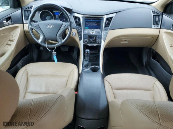 2013 Hyundai Sonata Hybrid with VIN KMHEC4A42DA092228, listed as a Copart auction lot 51450035 with 93,116 mi miles and Salvage Title. Bid and sale history available at carsss.com. Image 8.