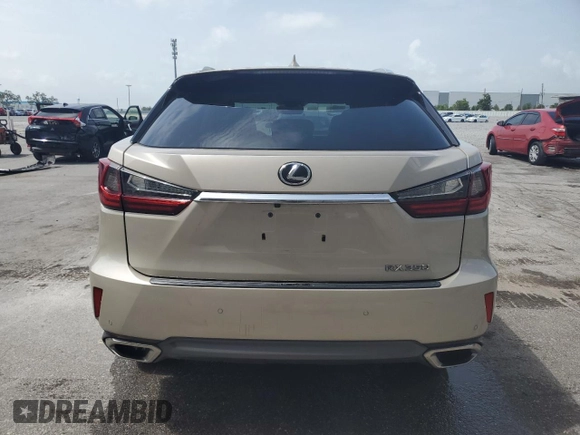 2018 Lexus RX 350 z VIN 2T2ZZMCA4JC104390, wystawiony jako Copart lot #59490665 z przebiegiem 108 237 mil mil oraz Szkoda całkowita • Salvage title. Historia ofert i sprzedaży dostępna na DreamBid. Obrazek 6.