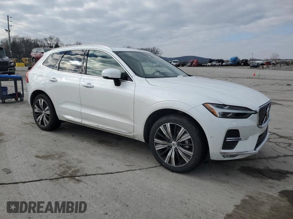 2023 Volvo XC60 Plus Bright Theme with VIN YV4L12RN9P1321783, listed as a Copart auction lot 88428545 with 16,395 mi miles and Salvage Title. Bid and sale history available at carsss.com. Image 4.