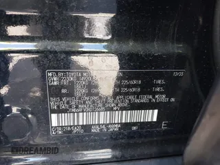 2024 Toyota RAV4 Hybrid XLE Premium with VIN JTMB6RFV0RD126685, listed as a IAAI auction lot 41870692 with 21,637 mi miles. Bid and sale history available at carsss.com. Image 9.