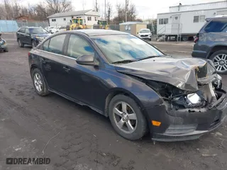 2014 Chevrolet Cruze 1LT with VIN 1G1PC5SB0E7115268, listed as a IAAI auction lot 41215016 with 151,588 mi miles. Bid and sale history available at carsss.com. Image 1.