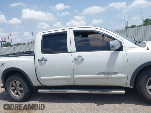 2012 Nissan Titan SL with VIN 1N6BA0EC1CN326919, listed as a IAAI auction lot 42630368 with 230,215 mi miles and . Bid and sale history available at DreamBid. Image 13.