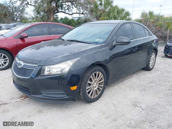 2014 Chevrolet Cruze ECO with VIN 1G1PH5SB1E7213677, listed as a IAAI auction lot 41205011 with 89,195 mi miles. Bid and sale history available at carsss.com. Image 2.