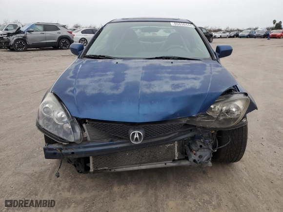 2003 Acura RSX Type S with VIN JH4DC53053C007173, listed as a Copart auction lot 86838444 with 244,755 mi miles and Salvage Title. Bid and sale history available at carsss.com. Image 5.