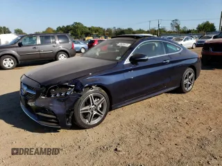 2021 Mercedes-Benz C 300 z VIN W1KWJ8EB5MG049259, wystawiony jako Copart lot #70626473 z przebiegiem 23 075 mil mil oraz . Historia ofert i sprzedaży dostępna na DreamBid. Obrazek 1.