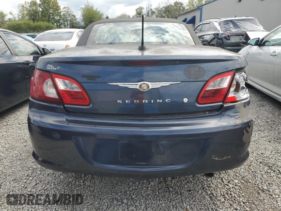2008 Chrysler Sebring Touring with VIN 1C3LC55RX8N624562, listed as a Copart auction lot 72954124 with 118,988 mi miles and Salvage Title. Bid and sale history available at carsss.com. Image 6.