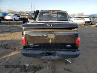 2001 Ford F-150 SuperCrew XLT with VIN 1FTRW07L71KA04123, listed as a Copart auction lot 48477755 with 128,808 mi miles and Clean Title. Bid and sale history available at carsss.com. Image 6.