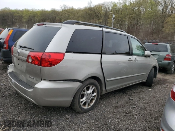 2006 Toyota Sienna XLE with VIN 5TDZA22C16S403014, listed as a Copart auction lot 51756235 with 201,259 mi miles and Salvage Title. Bid and sale history available at carsss.com. Image 3.
