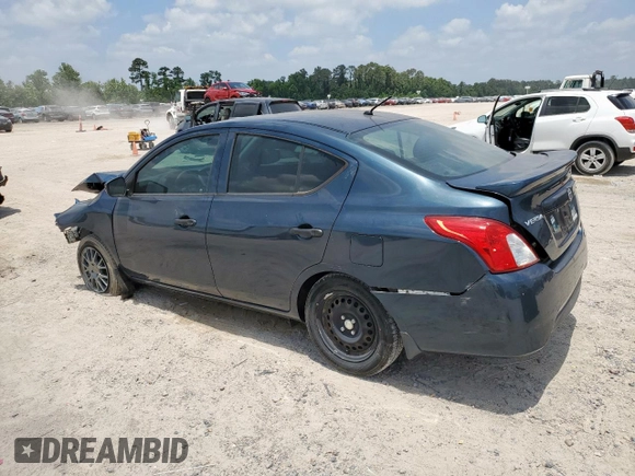 2017 Nissan Versa S Plus with VIN 3N1CN7AP0HL865796, listed as a Copart auction lot 58042775 with 53,424 mi miles and Salvage title. Bid and sale history available at DreamBid. Image 2.