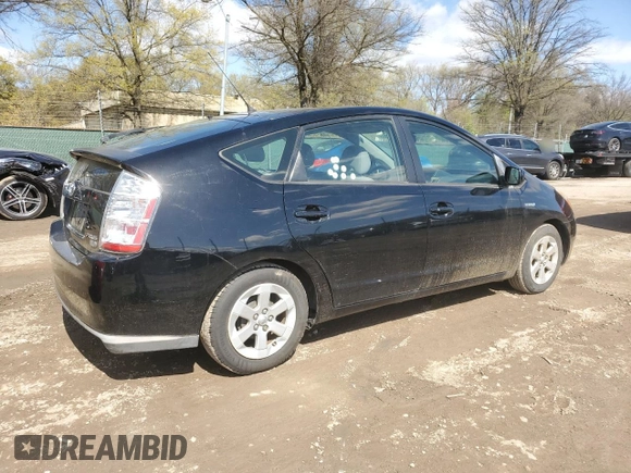 2008 Toyota Prius with VIN JTDKB20U883349337, listed as a Copart auction lot 50990195 with 138,838 mi miles and Salvage Title. Bid and sale history available at carsss.com. Image 3.