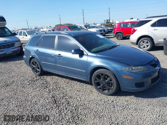 2006 Mazda 6 S Sport VE with VIN 1YVHP82D565M04589, listed as a IAAI auction lot 42082563 with 178,393 mi miles and . Bid and sale history available at carsss.com. Image 1.