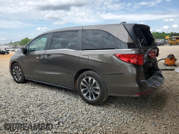 2022 Honda Odyssey EX-L с VIN 5FNRL6H77NB052222, выставлен на аукционе Copart как лот 55303045 с пробегом 84 666 миль миль и Списание • Salvage title. История ставок и продаж доступна на DreamBid. Изображение 2.