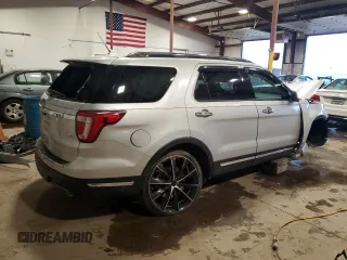 2018 Ford Explorer Limited z VIN 1FM5K8F84JGC38546, wystawiony jako Copart lot #57719485 z przebiegiem 43 391 mil mil oraz Szkoda całkowita • Salvage title. Historia ofert i sprzedaży dostępna na DreamBid. Obrazek 3.