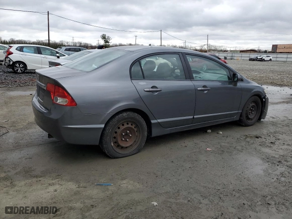 2010 Honda Civic Sdn LX with VIN 2HGFA1F54AH501469, listed as a Copart auction lot 50854635 with 223,099 mi miles and Clean Title. Bid and sale history available at carsss.com. Image 3.