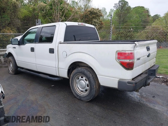 2013 Ford F-150 XL with VIN 1FTFW1CF1DKE95110, listed as a IAAI auction lot 41953854 with 1 mi miles. Bid and sale history available at carsss.com. Image 3.