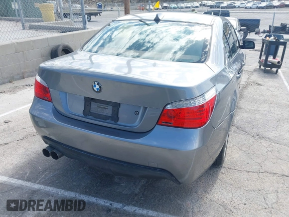 2008 BMW 5 Series 528i with VIN WBANU53568CT19750, listed as a IAAI auction lot 41697534 with 166,089 mi miles and . Bid and sale history available at DreamBid. Image 4.