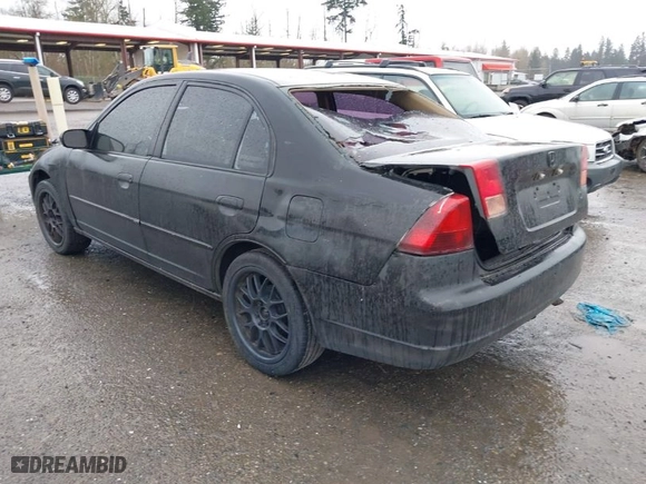 2003 Honda Civic LX with VIN 2HGES16643H627044, listed as a IAAI auction lot 41894956 with 1 mi miles. Bid and sale history available at carsss.com. Image 3.