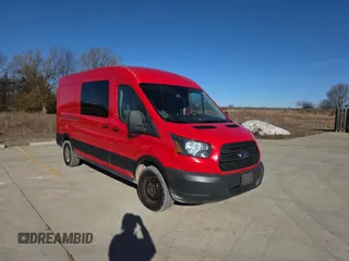 2016 Ford Transit with VIN 1FTBW2CVXGKA35556, listed as a Copart auction lot 47542205 with 157,137 mi miles and Salvage Title. Bid and sale history available at DreamBid. Image 1.