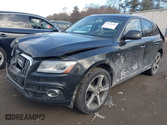 2016 Audi Q5 Premium Plus with VIN WA1D7AFP6GA114333, listed as a IAAI auction lot 41439326 with 80,045 mi miles. Bid and sale history available at carsss.com. Image 17.