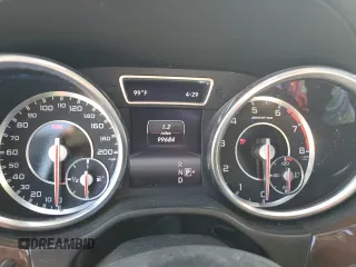 2015 Mercedes-Benz GL-Class GL 63 AMG with VIN 4JGDF7EE3FA585524, listed as a Copart auction lot 74968724 with 99,684 mi miles and Salvage Title. Bid and sale history available at carsss.com. Image 9.