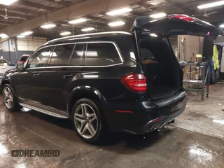 2018 Mercedes-Benz GLS 550 with VIN 4JGDF7DE1JB070994, listed as a IAAI auction lot 41676076 with 104,748 mi miles and . Bid and sale history available at DreamBid. Image 3.