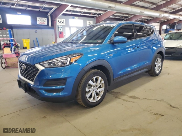 2019 Hyundai Tucson SE with VIN KM8J2CA42KU039228, listed as a Copart auction lot 48488815 with 42,805 mi miles and Salvage Title. Bid and sale history available at carsss.com. Image 1.