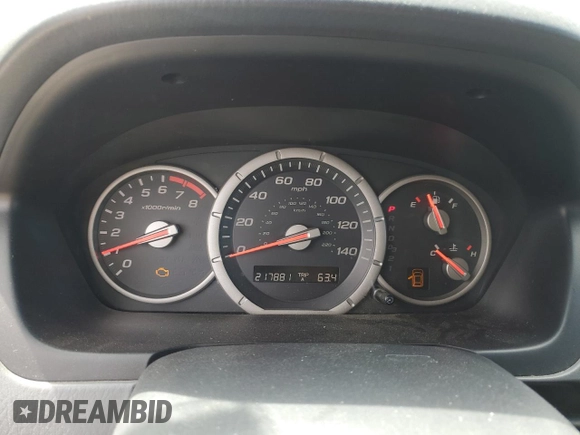 2008 Honda Pilot EX-L with VIN 5FNYF18598B017593, listed as a Copart auction lot 54671415 with 217,881 mi miles and Non Repairable. Bid and sale history available at DreamBid. Image 9.