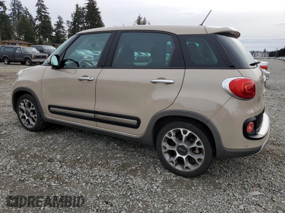 2014 FIAT 500L Trekking with VIN ZFBCFADH3EZ018502, listed as a Copart auction lot 48713985 with 63,939 mi miles and Clean Title. Bid and sale history available at DreamBid. Image 2.