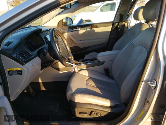 2017 Hyundai Sonata Hybrid Limited with VIN KMHE34L36HA062353, listed as a Copart auction lot 37828863 with 105,474 mi miles. Bid and sale history available at carsss.com. Image 7.