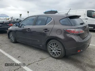 2011 Lexus CT 200h with VIN JTHKD5BHXB2016726, listed as a Copart auction lot 54628455 with 189,212 mi miles and Salvage title. Bid and sale history available at DreamBid. Image 2.
