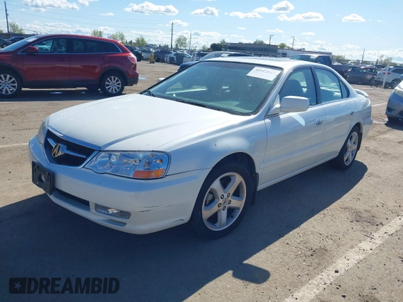 2003 Acura TL Type S with VIN 19UUA56893A064661, listed as a IAAI auction lot 41912817 with 152,039 mi miles. Bid and sale history available at carsss.com. Image 16.