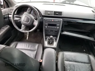 2007 Audi A4 2.0T with VIN WAUBF78E67A088702, listed as a Copart auction lot 44567945 with 112,047 mi miles and Salvage Title. Bid and sale history available at carsss.com. Image 8.