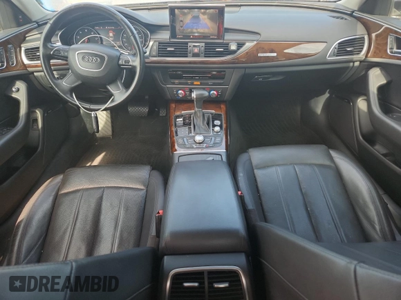 2014 Audi A6 Prestige with VIN WAUHGAFCXEN008586, listed as a Copart auction lot 60304815 with 133,577 mi miles and Salvage title. Bid and sale history available at DreamBid. Image 8.