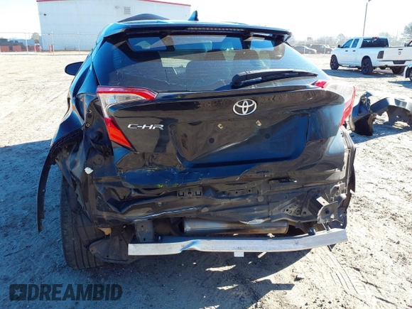 2018 Toyota C-HR XLE with VIN NMTKHMBX1JR014246, listed as a IAAI auction lot 41664738 with 83,702 mi miles. Bid and sale history available at carsss.com. Image 6.