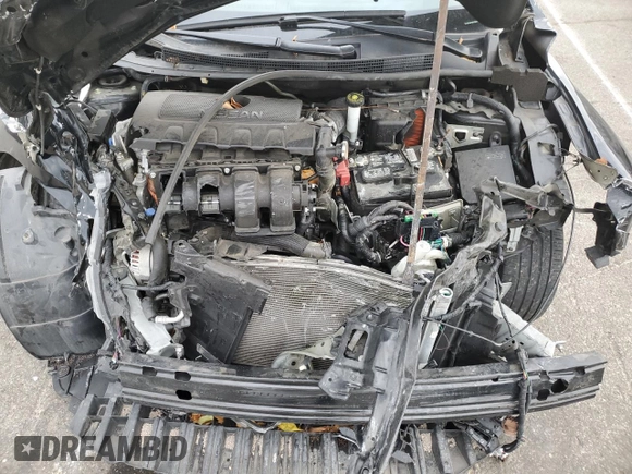2019 Nissan Sentra S with VIN 3N1AB7AP3KY251612, listed as a Copart auction lot 78613684 with 34,970 mi miles and Salvage Title. Bid and sale history available at DreamBid. Image 11.