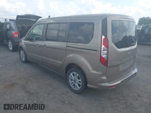 2020 Ford Transit Connect XLT with VIN NM0GE9F25L1456908, listed as a IAAI auction lot 42136585 with 55,163 mi miles and . Bid and sale history available at DreamBid. Image 3.