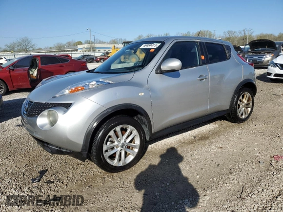 2012 Nissan Juke SL with VIN JN8AF5MV0CT116778, listed as a Copart auction lot 49464415 with 167,353 mi miles and Salvage Title. Bid and sale history available at carsss.com. Image 1.