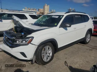 2021 Volkswagen Atlas S с VIN 1V2AP2CA4MC538199, выставлен на аукционе Copart как лот 80684614 с пробегом 40 725 миль миль и Списание • Salvage title. История ставок и продаж доступна на DreamBid. Изображение 1.