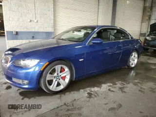 2008 BMW 3 Series 335i with VIN WBAWL735X8PX54458, listed as a Copart auction lot 71010104 with 56,304 mi miles and Salvage Title. Bid and sale history available at carsss.com. Image 1.