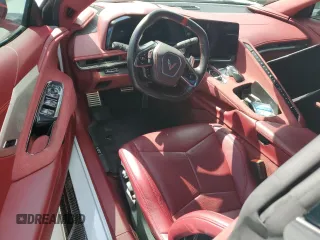 2021 Chevrolet Corvette 3LT with VIN 1G1YC3D42M5123132, listed as a Copart auction lot 75128704 with 0 mi miles and Salvage Title. Bid and sale history available at carsss.com. Image 8.