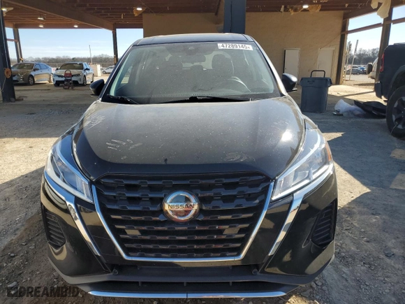 2021 Nissan Kicks S with VIN 3N1CP5BV5ML534038, listed as a Copart auction lot 47289145 with 74,785 mi miles and Salvage Title. Bid and sale history available at carsss.com. Image 5.